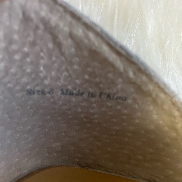 Dolce Vita Sz 8 Gray Suede  Espadrille Sandals - Picture 6 of 7